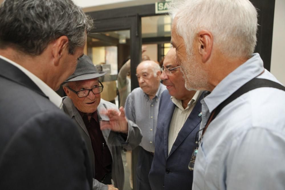 Inauguración de la exposición de Alejandro Mieres en el Museo Baroja