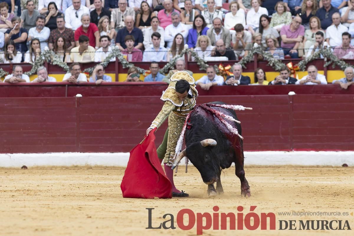 Cuarta corrida en la Feria Taurina de Murcia (Castella, Manzanares y Ureña)