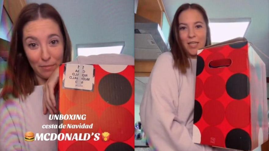 Diffondi su TikTok |  Cosa c’è nella scatola di Natale di McDonald’s?  Un membro dello staff lo insegna su TikTok