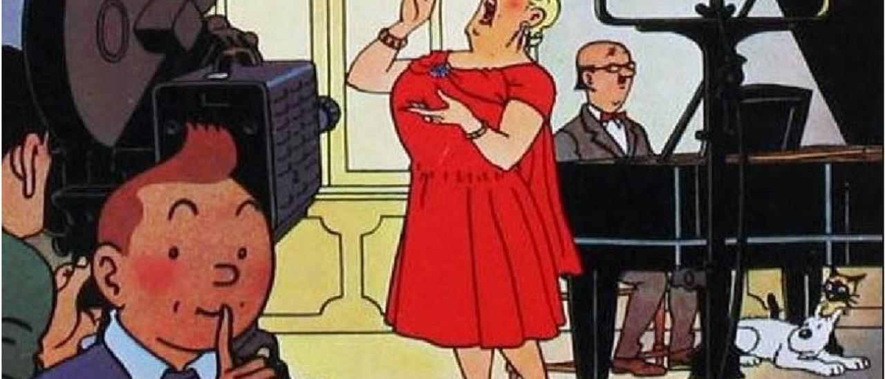 La Castafiore va «nàixer» el 1964, dins del vinté treball d&#039;Hergé.