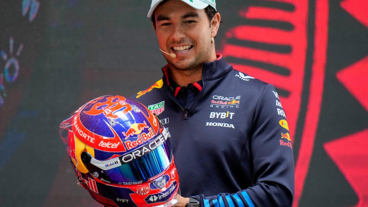 Sergio Perez lucirá casco especial en el GP de México