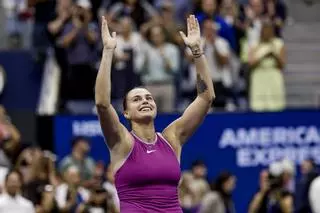 Sabalenka se alza con la corona de Nueva York