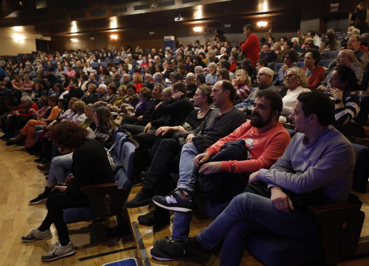 Público asistente al concierto en la sala de cámara del Auditorio. | L. Murias