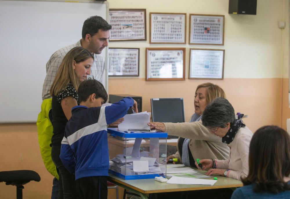 Votaciones por la jornada continua escolar