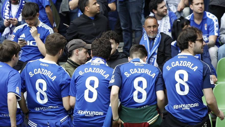 Así fue el partido entre el Real Oviedo y el Racing de Santander