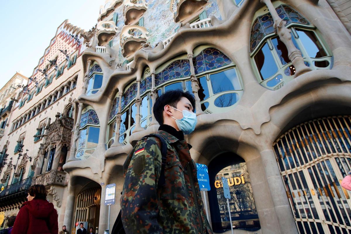 Fachada de la Casa Batlló en Barcelona