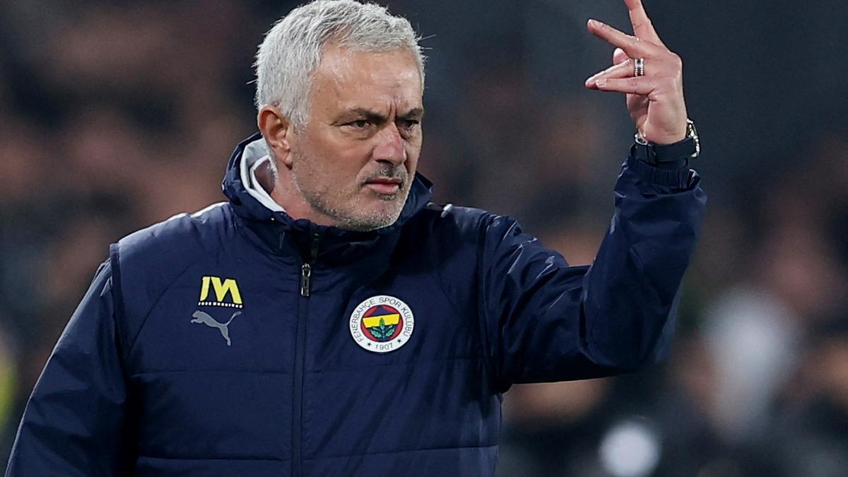 José Mourinho, este miércoles en Estambul.