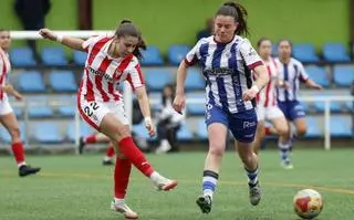 El Sporting Femenino se despide de Mareo esta temporada ante el Celta