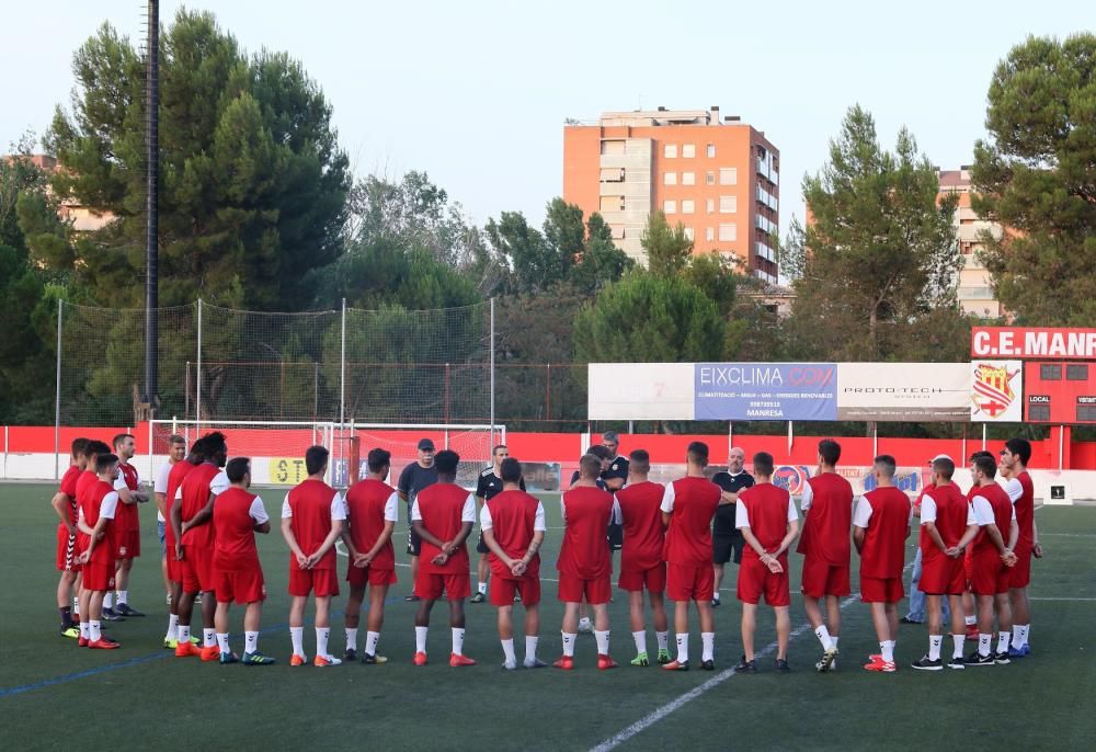 Primer entrenament del Manresa 2019-2020