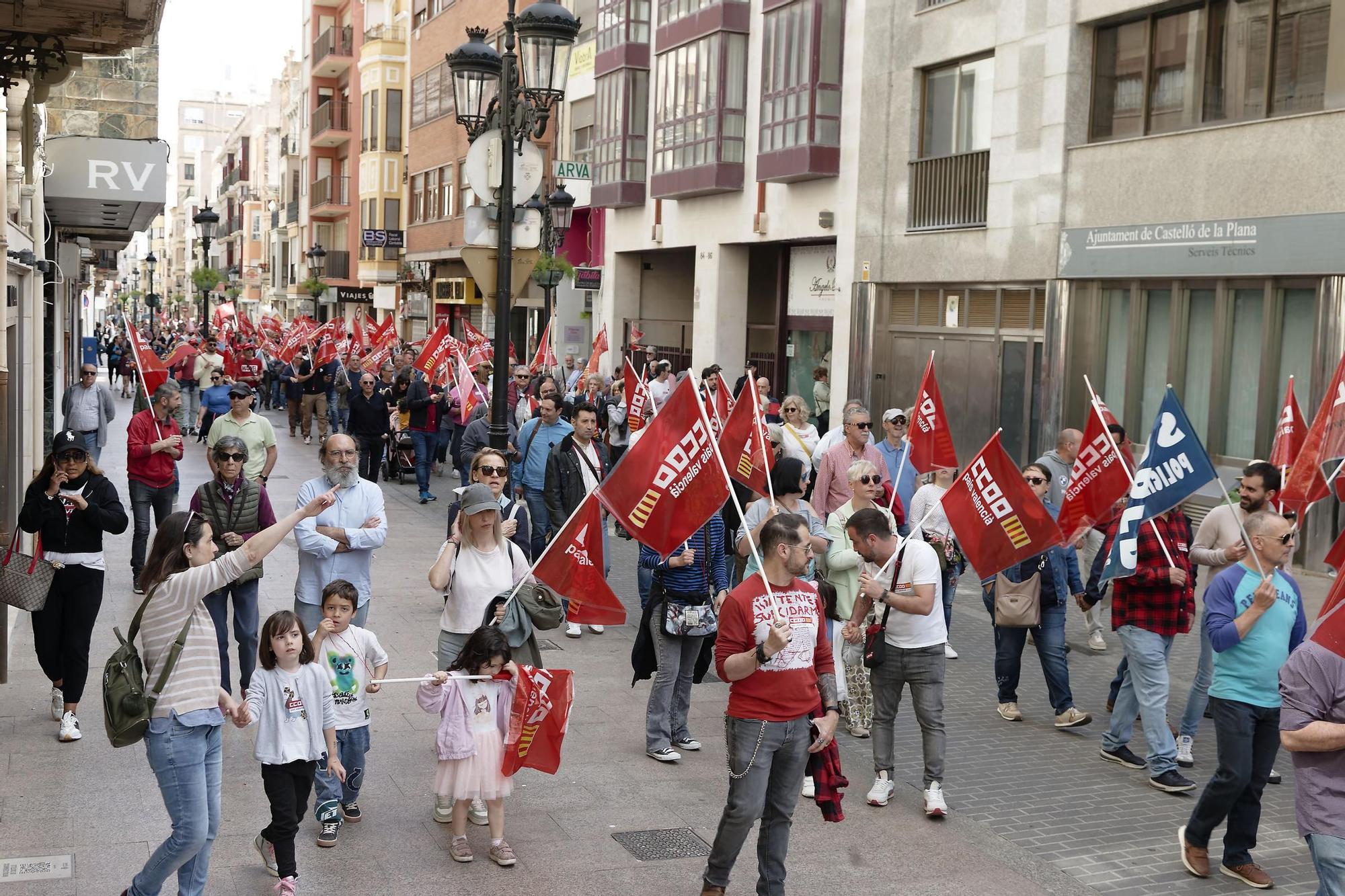 Galería de imágenes: Castelló reivindica los derechos de los trabajadores