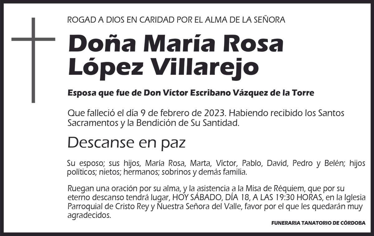 María Rosa López Villarejo