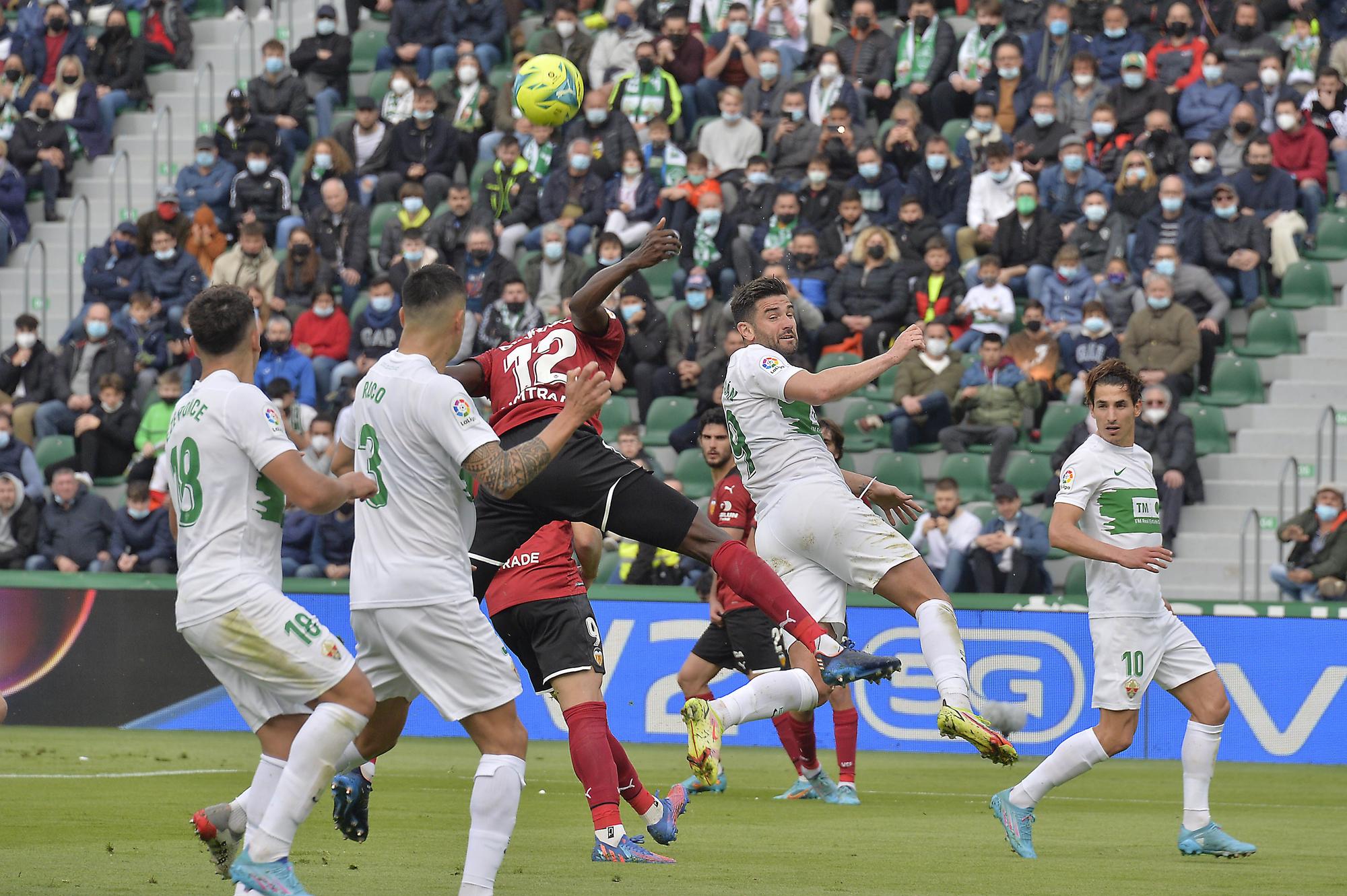 Las  imagenes del Elche:0 Valencia :1