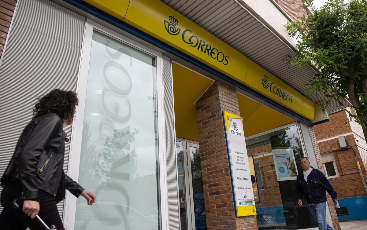 Una oficina de Correos.