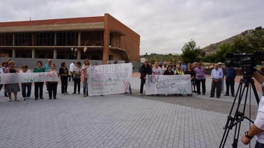 Imagen de una de las últimas protestas vecinales para exigir que se retomaran las obras.