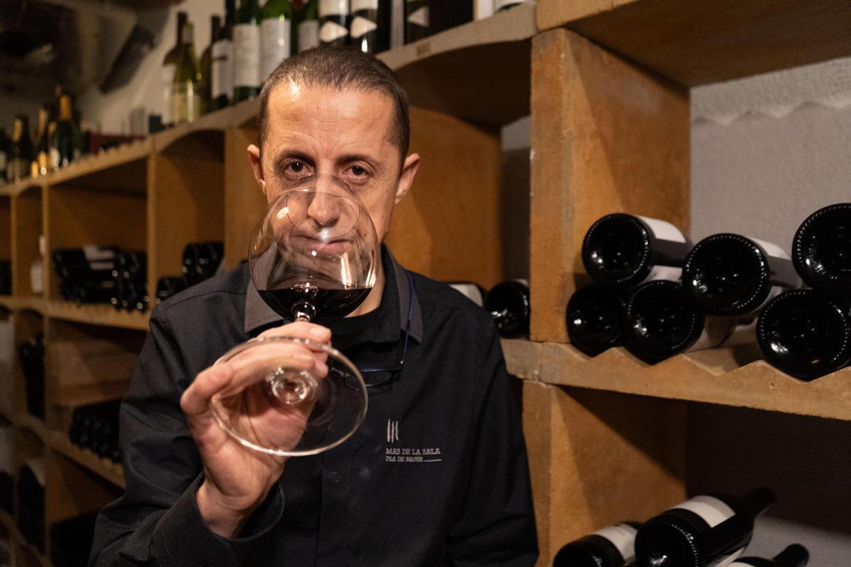 El sommelier navassenc Christian Betoret