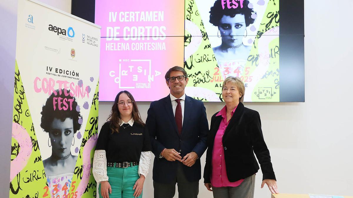 Presentación del certamen de cortos Helena Cortesina