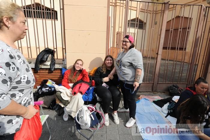 Colas para el concierto de Malú