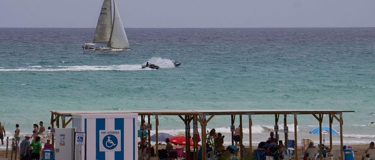 Vista del Punto accesible de Canet. | AYUNTAMIENTO DE CANET