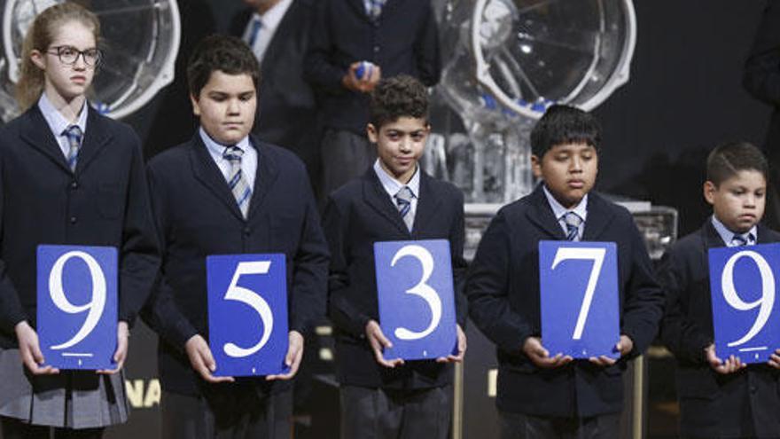 El 95379, segundo premio de la Lotería del Niño.