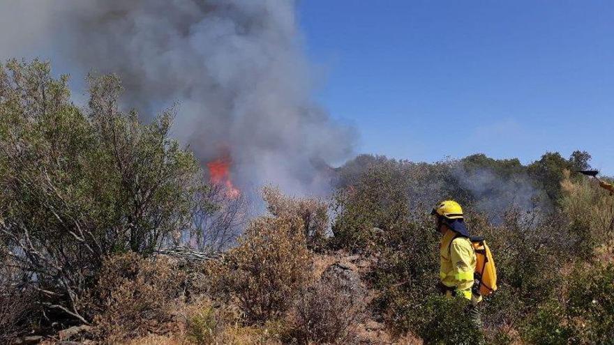 Extinguido tras tres días el incendio forestal de Villanueva del Rey con 70 hectáreas afectadas