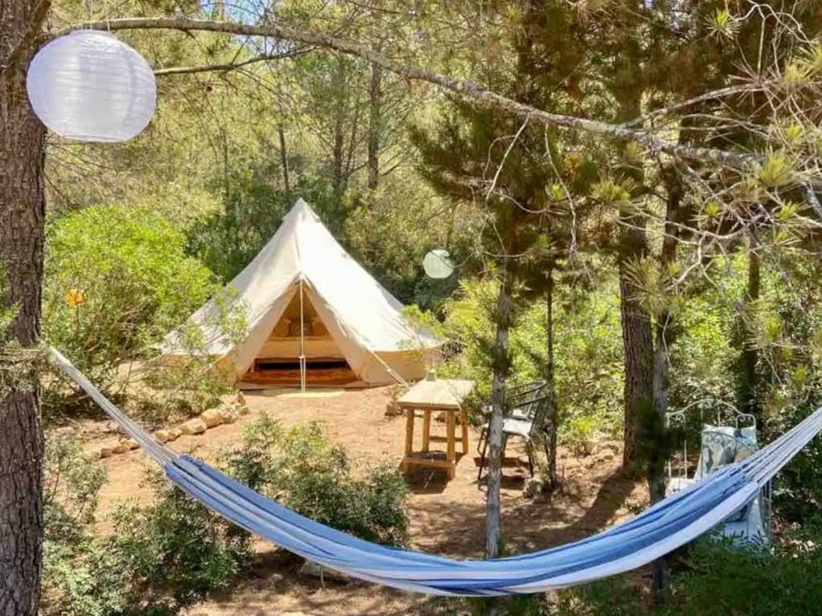 Se alquila yurta, cabaña o tienda de campaña en plena naturaleza en Ibiza