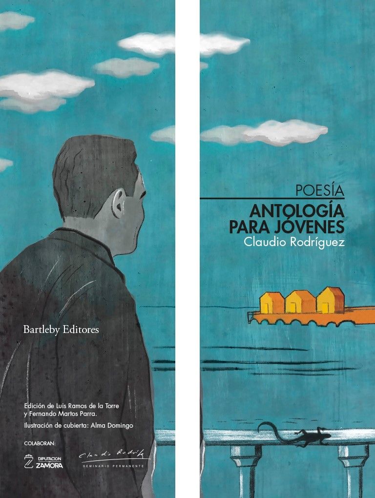 Portada de la Antología para Jóvenes de la obra de Claudio Rodríguez