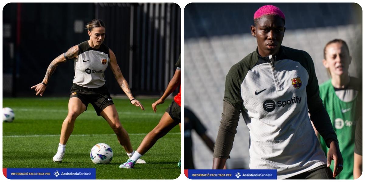 Mapi León y Oshoala no han viajado a Bilbao
