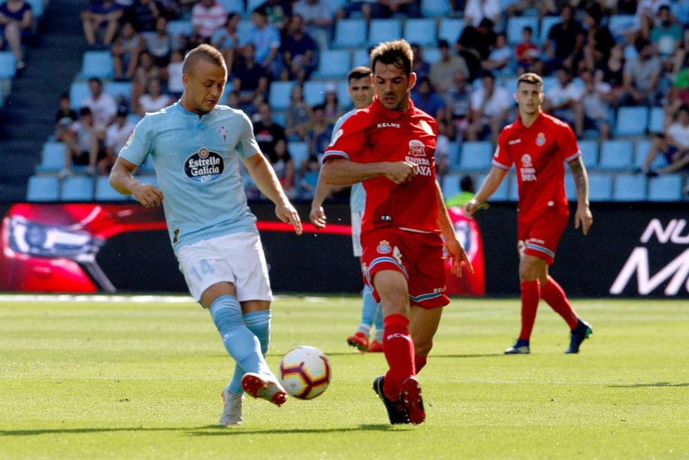 Las mejores fotografías del primer partido de Liga que midió a celestes y a pericos en Balaídos.