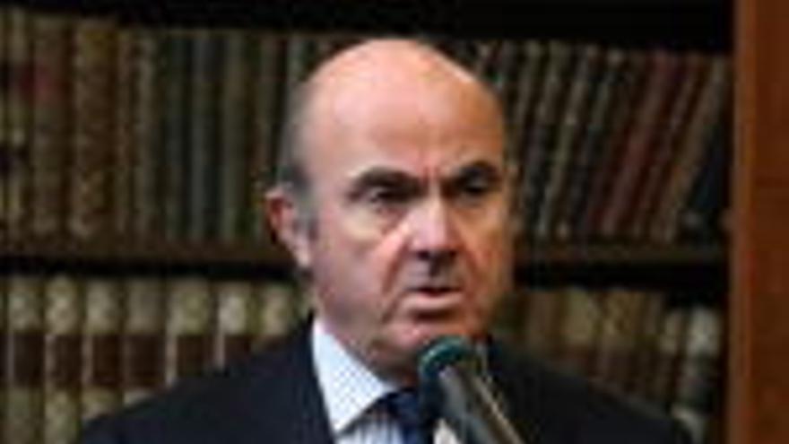 El ministre Luis de Guindos.