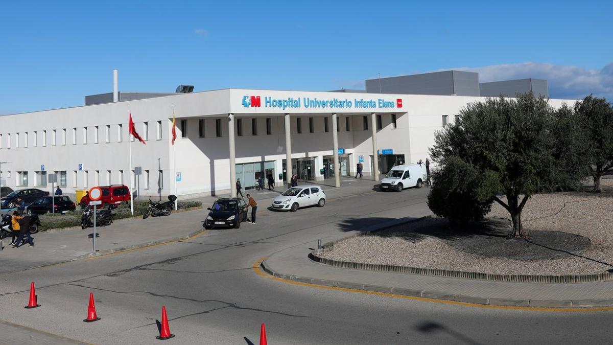 Hospital Infanta Elena de Valdemoro, Madrid, donde un hombre ha fallecido por coronavirus este viernes.