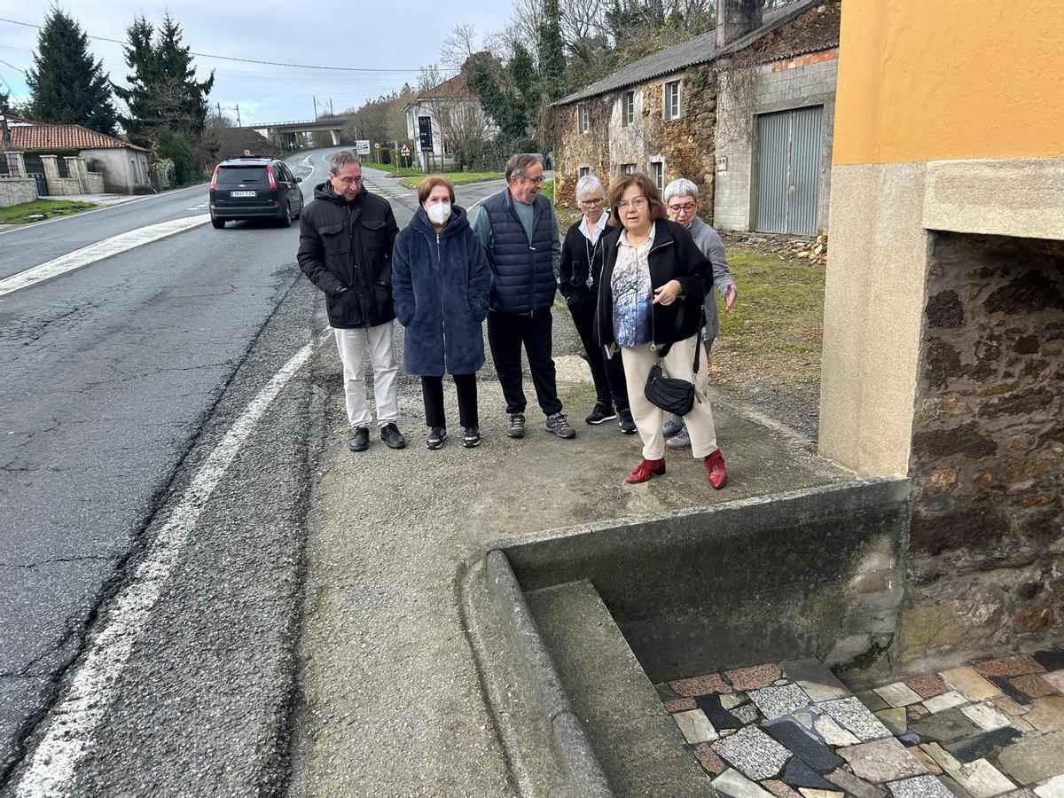 Foso en el que se cayó una vecina que resultó herida de consideración