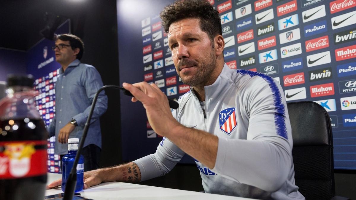 Rueda de prensa de Simeone