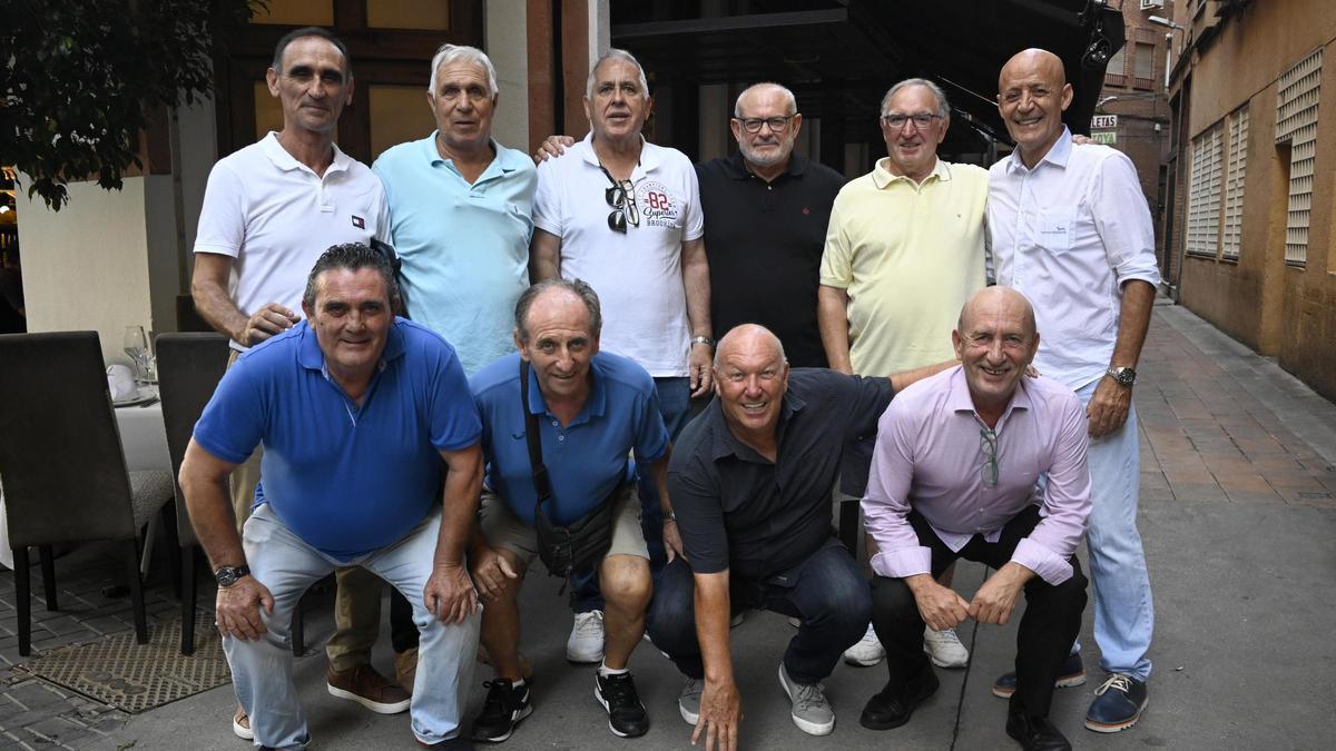 Reunión de veteranos del Real Murcia