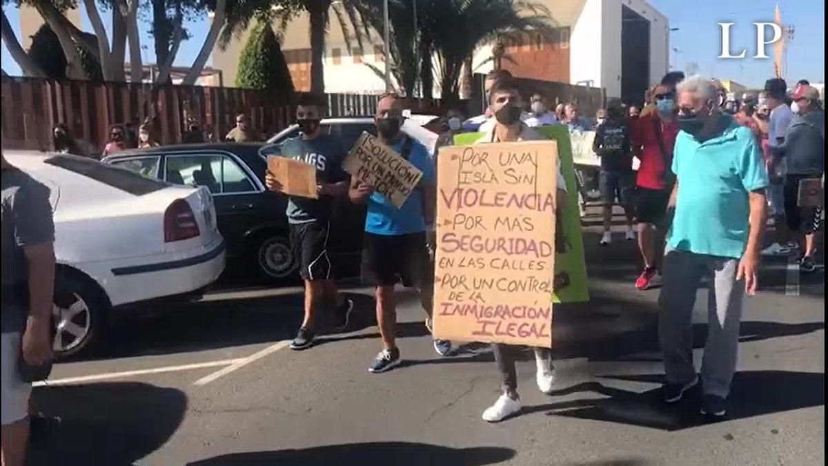 Manifestación en el Sur