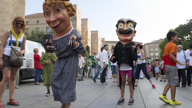 Imatge d’arxiu de les festes de Sant Roc de Barcelona