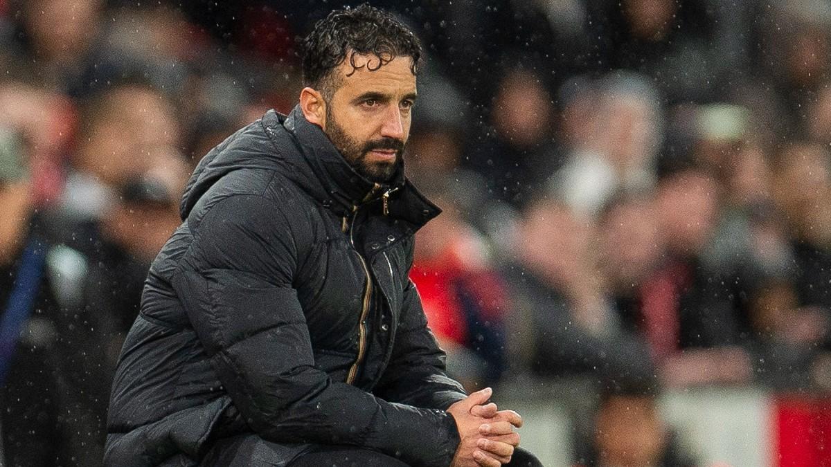 Rúben Amorim, desesperado en el United