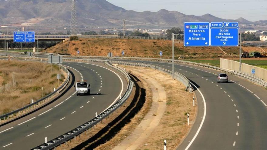 La autopista Cartagena-Vera es una de las que está en estos momentos en quiebra y en suspensión de pagos.
