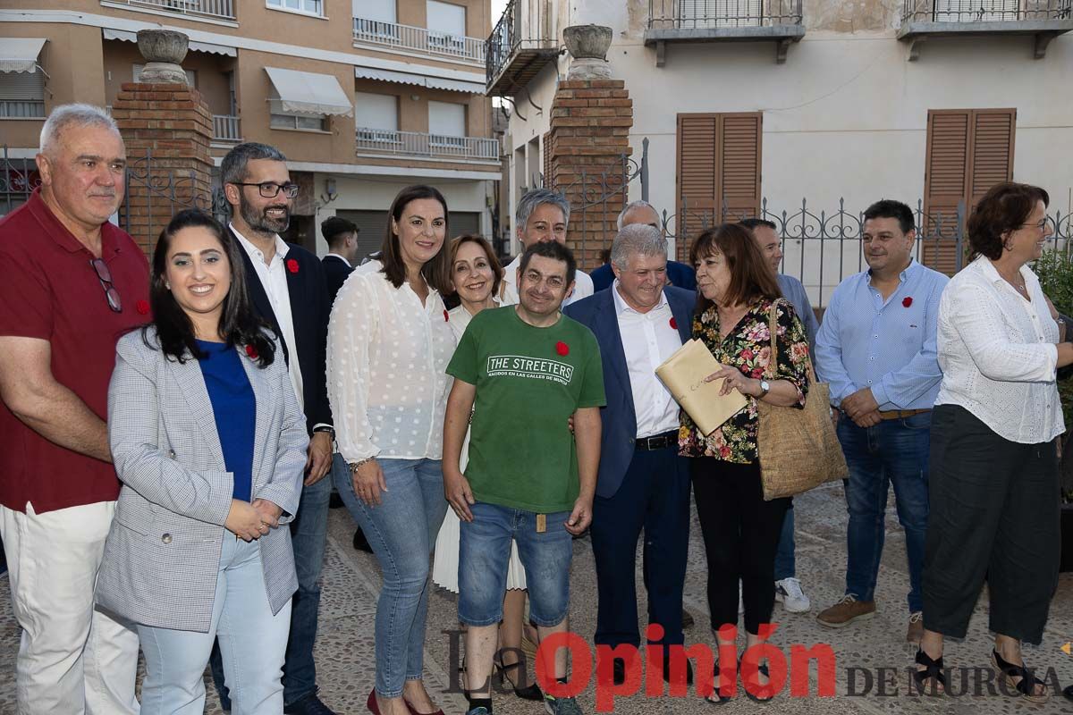 Elecciones 28M: Presentación de la lista del PSOE en Moratalla