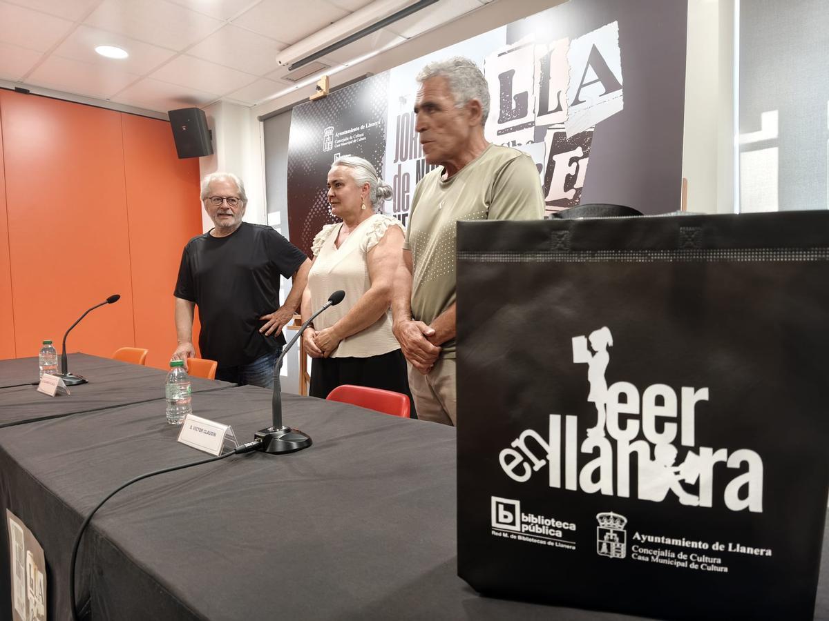 La inauguración de las jornadas de novela policiaca "Llanegra", en imágenes