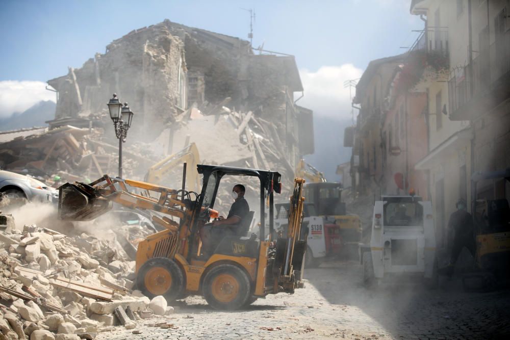 Terremoto en el centro de Italia