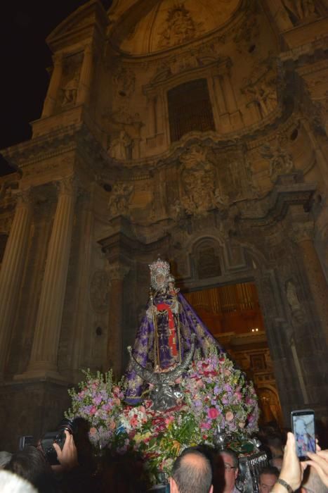 La Fuensanta llega a la Catedral