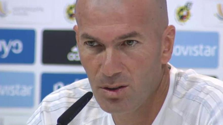 Zidane: &quot;El que salga por Neymar lo hará bien, pero no será Neymar&quot;