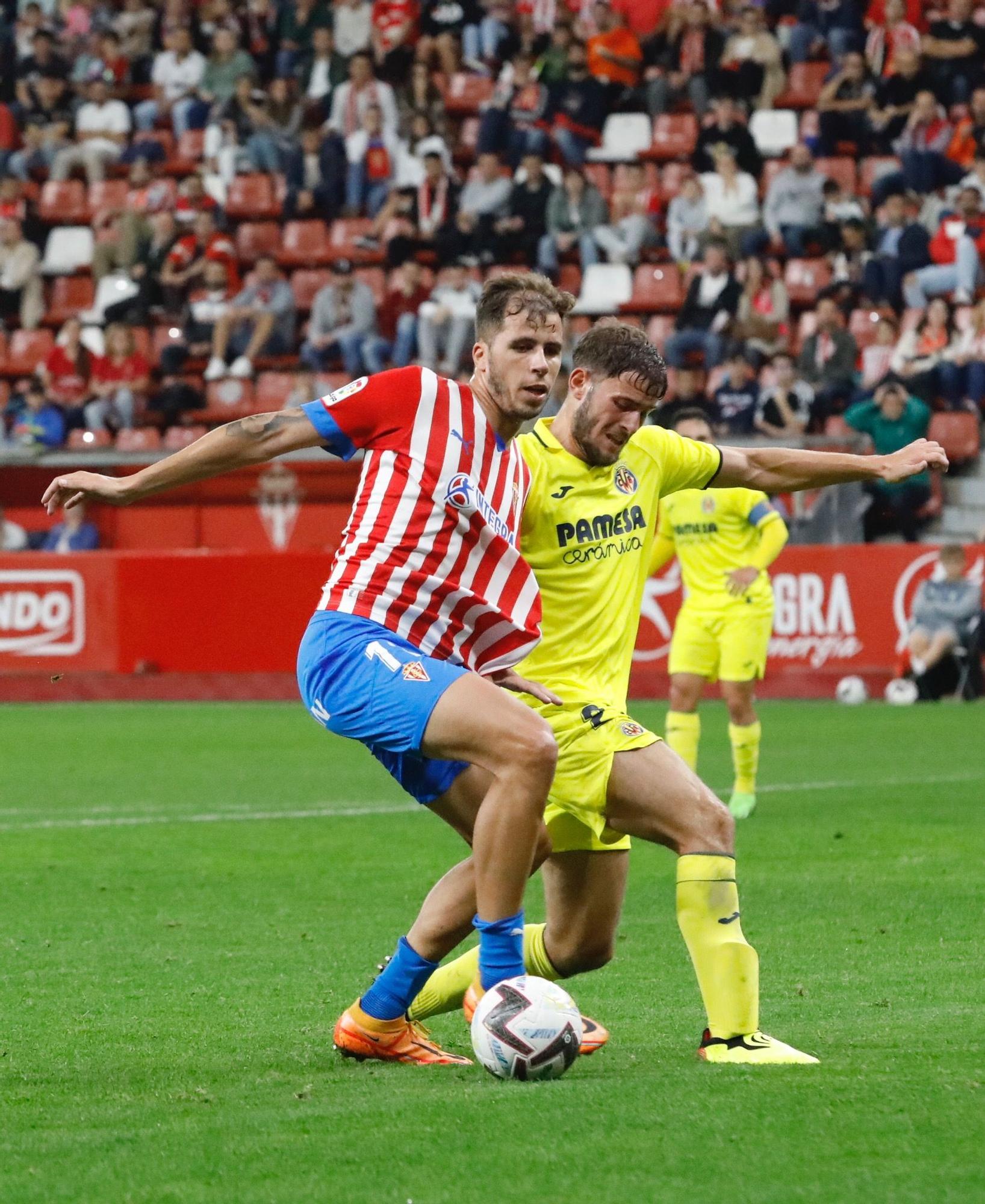 Sporting - Villarreal B, en imágenes