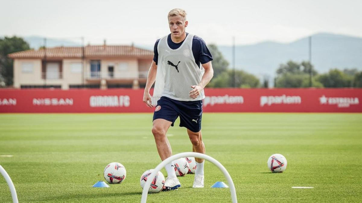 Su adaptación tanto física como táctica no está siendo fácil para el neerlandés en el Girona