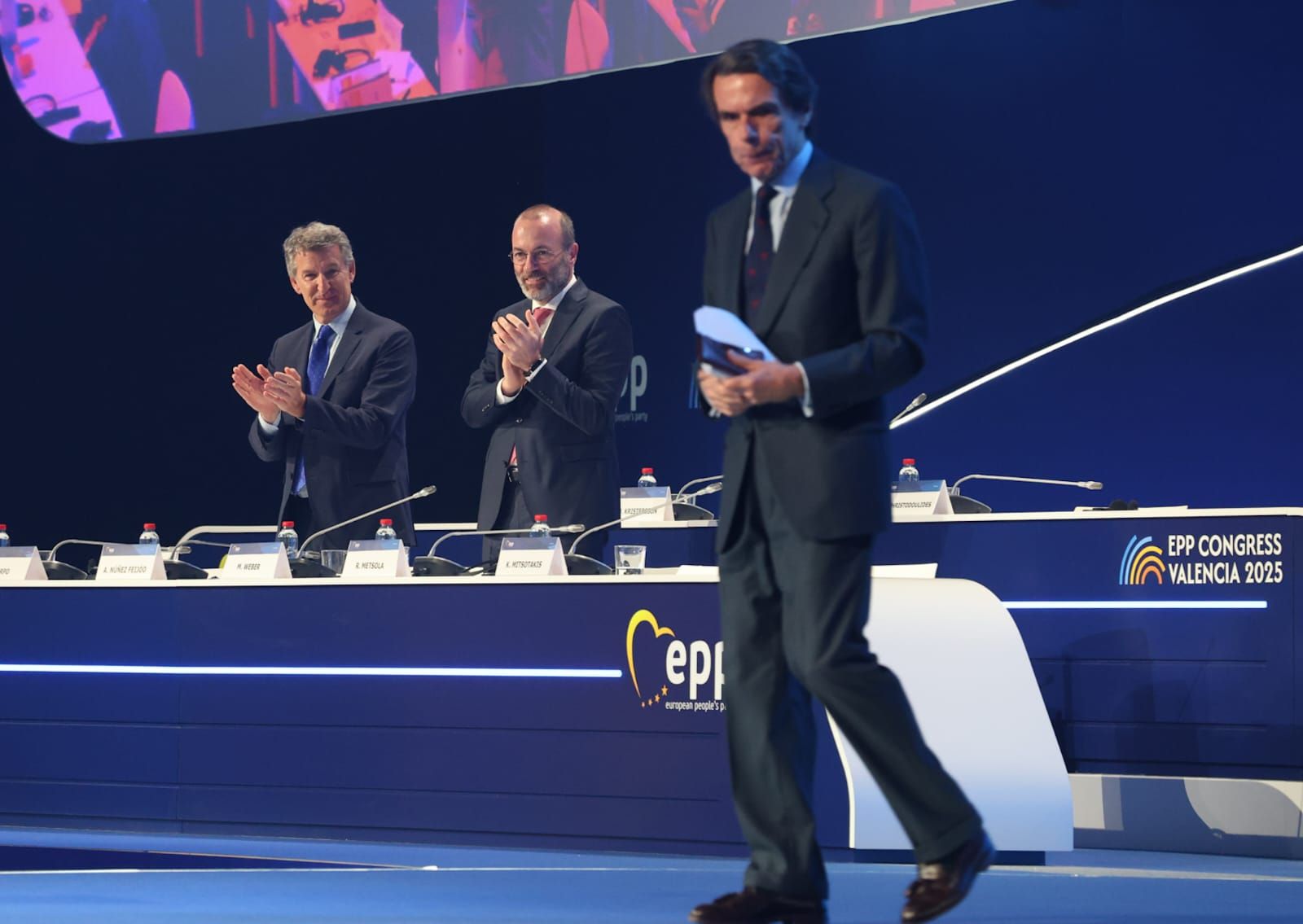 Todas las fotos de la segunda jornada del congreso del PP europeo en València