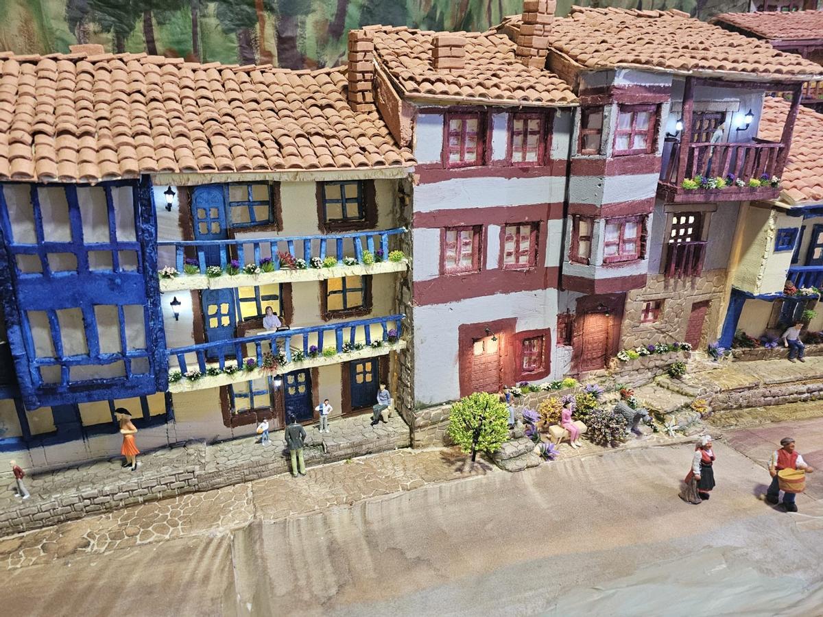 Detalle de la maqueta.