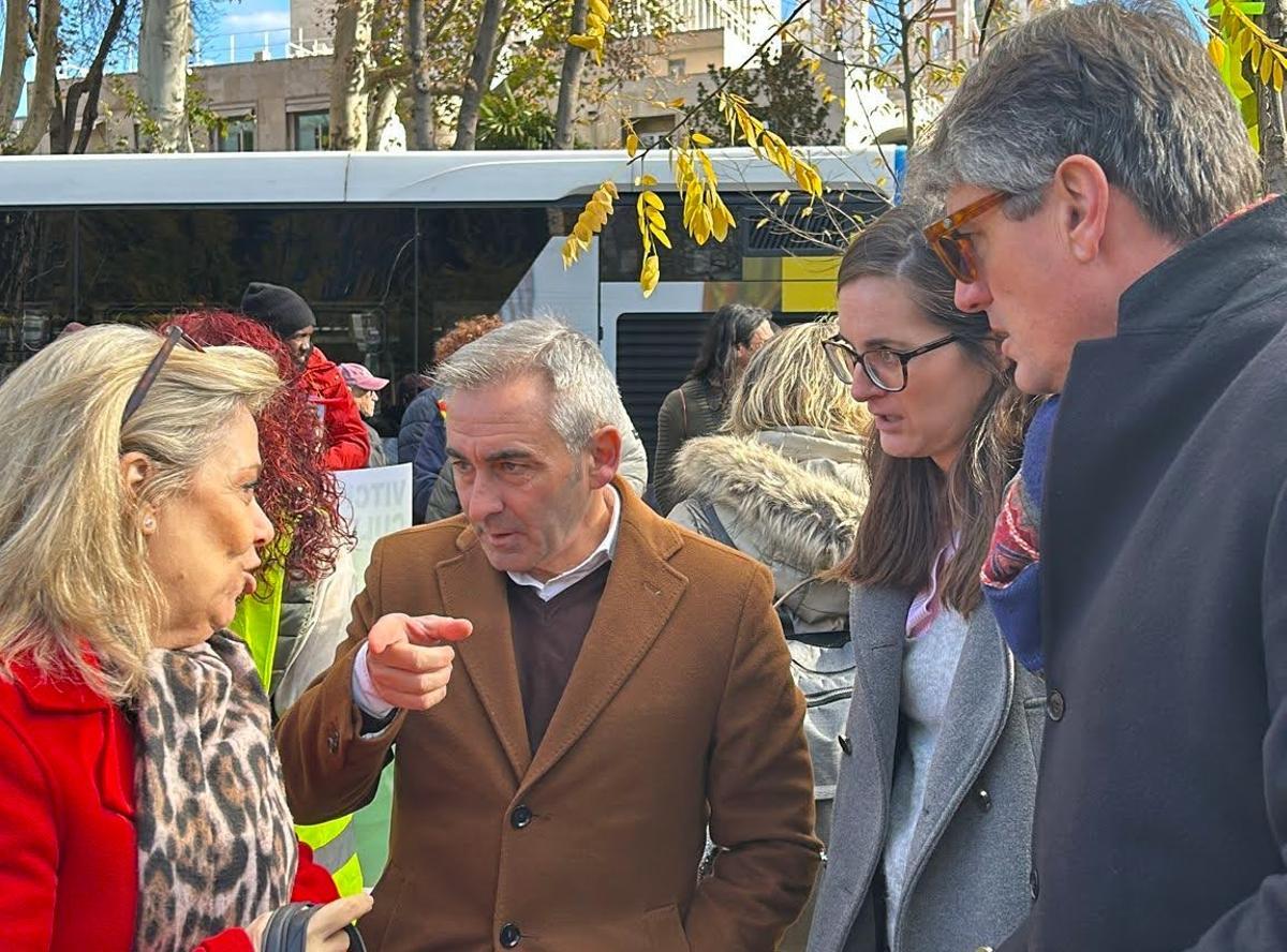Pescadores de La Vila protestan por los recortes de la UE Pescadores de La Vila protestan por los recortes de la UE