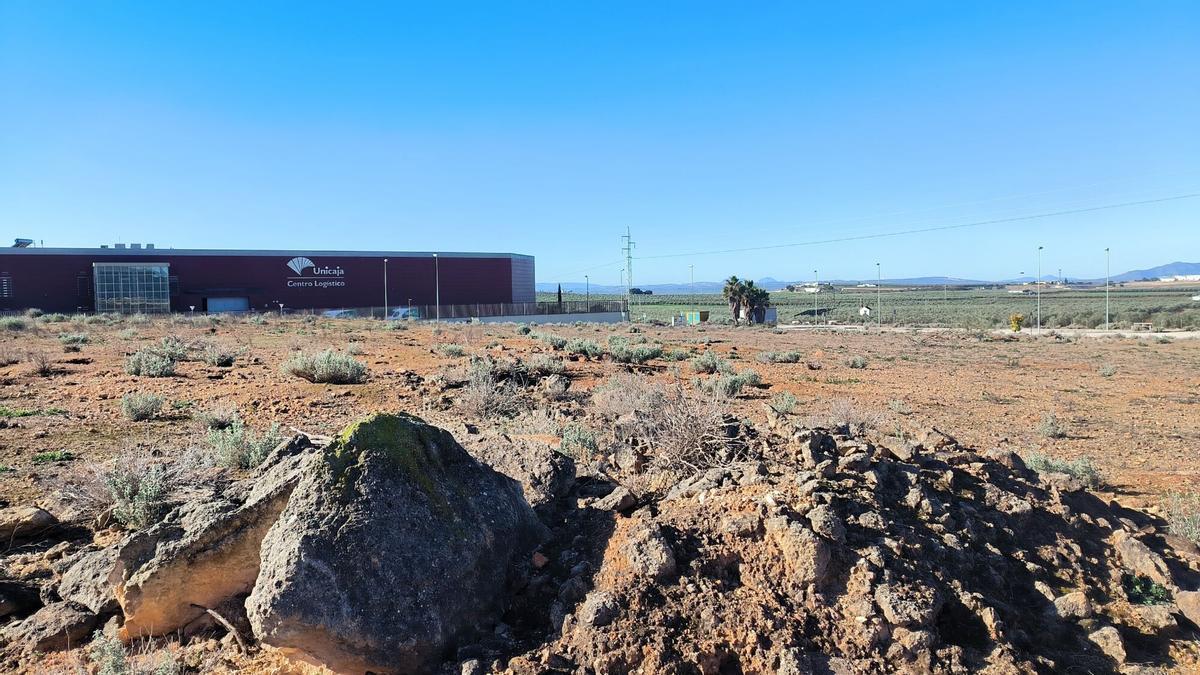 Imágenes de los terrenos que albergarán el futuro Tecnoparque de Humilladero