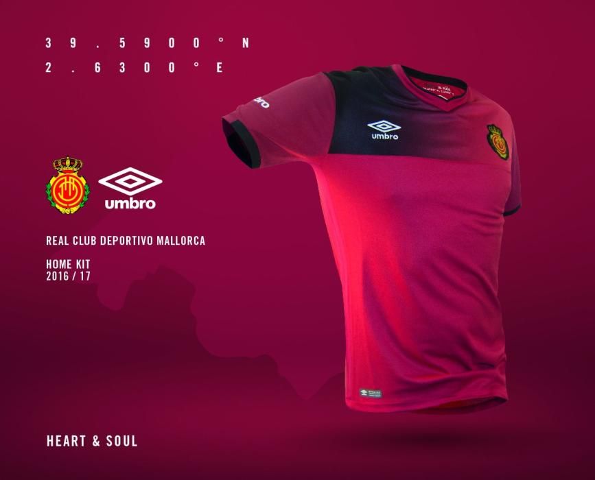 Camiseta del Mallorca para la 2016-2017