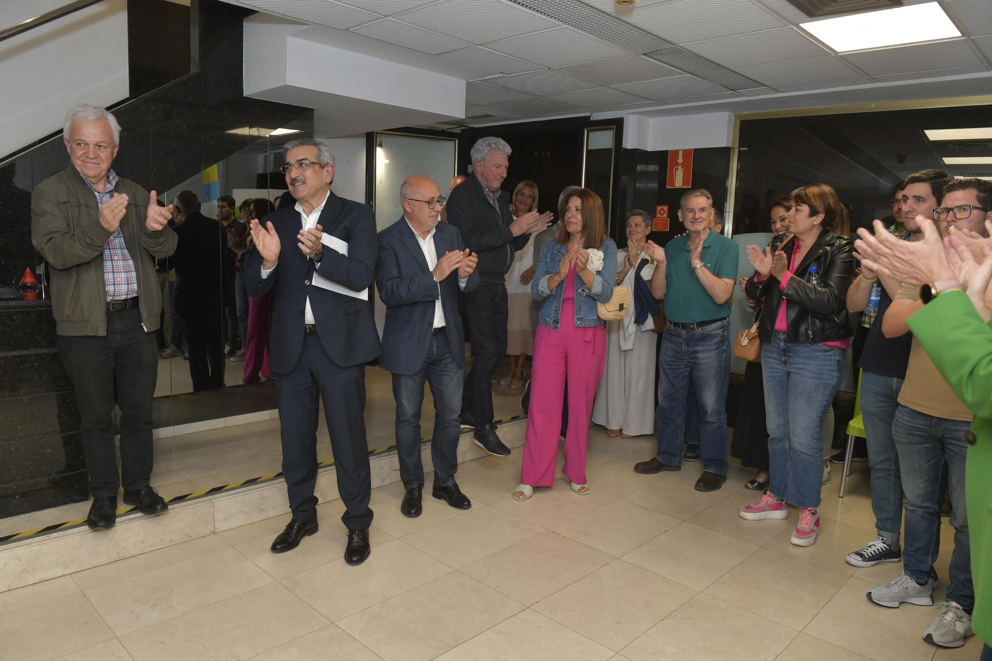 Noche electoral con Nueva Canarias